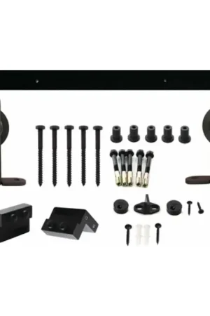 Système coulissant INTERSTEEL 450100 100 kg 2000 mm noir ( 3000210995 ) Bon Plan