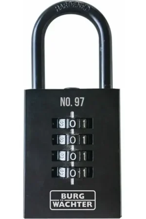 BURG-WÄCHTER Cadenas à combinaison Numero 97 Largeur du corps de serrure 40 mm ( 3000250528 ) Super Prix