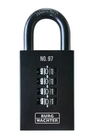 Livraison Express BURG-WÄCHTER Cadenas à combinaison Numero 97 Largeur du corps de serrure 50 mm ( 3000250529 )