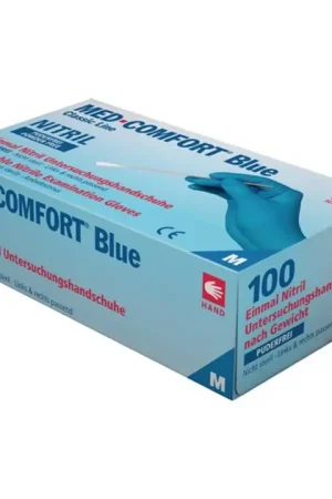 Populaire AMPRI Gant jetable Med Comfort Blue taille M bleu ( 4000371515 )