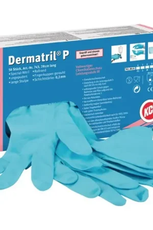Affaire À Saisir HONEYWELL Gant jetable Dermatril P 743 taille 9 bleu ( 4000371735 )