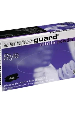 SEMPERMED Gant jetable Semperguard Nitril Style taille XL noir ( 4000371825 ) Commande En Gros