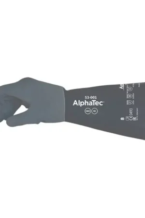 Commander Vite Gants de chimie ANSELL AlphaTec 53-001 taille 9 gris/noir ( 4000391154 )