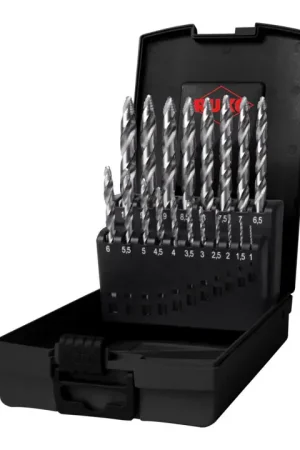 RUKO Jeu de forets hélicoïdaux DIN 338 ULTIMATECUT d. nominal 1-10x0,5 mm ( 4000605711 ) Meilleure Vente