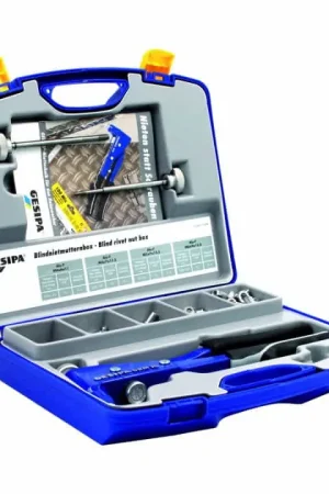 Promotion Saisonnière GESIPA Boîte d'assortiment d'écrous aveugles 156 pièces ( 4000813093 )