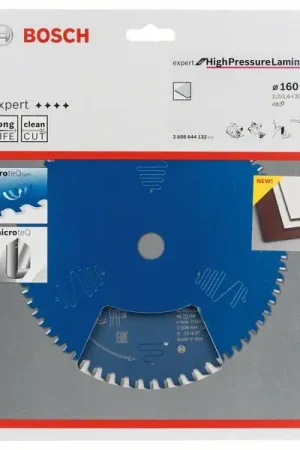 Meilleure Vente BOSCH Lame pour scie circulaire D. ext. 160 mm nombre de dents 48 TR-F ( 4000815467 )