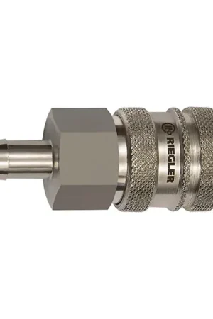 Soldes RIEGLER Raccord rapide DN 10 manchon acier / laiton vern. ( 4588880937 )