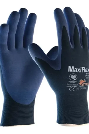 Usine Directe ATG Gant MaxiFlex® Elite™ 34-274 taille 9 bleu/bleu ( 4702000157 )