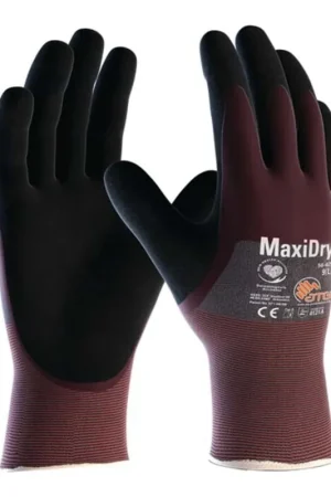 Offre Exclusive ATG Gant MaxiDry® 56-425 taille 8 lilas/noir ( 4702000161 )