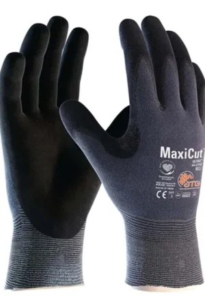 Achat Immédiat ATG Gant de protection contre les coupures MaxiCut® Ultra™ 44-3745 taille 10 bleu/noir ( 4702000213 )