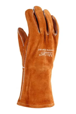 Dernier Modèle WELDAS Gant de soudeur taille L (9) marron ( 4702005004 )