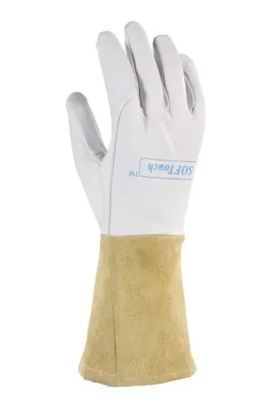 Prix Réduit WELDAS Gant de soudeur taille XXL (10,5) nature/orange ( 4702005019 )