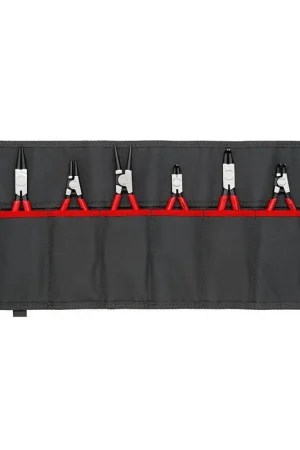 KNIPEX Jeu de pinces pour circlips version1 8 pièces dans étui enroulable ( 8000272805 ) Solde