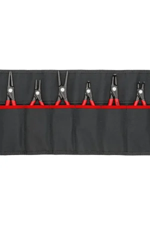 KNIPEX Jeu de pinces pour circlips version 2 8 pièces dans étui enroulable ( 8000272806 ) Pas Cher