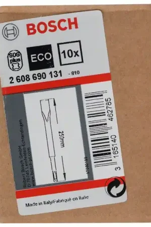 BOSCH Burin plat SDS-plus longueur totale 250 mm droit ( 8000341233 ) Promotion Saisonnière