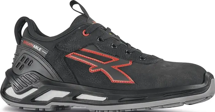 Usine Directe Chaussures de sécurité U.POWER TUCKER taille 45 noir/rouge ( 8000488435 )