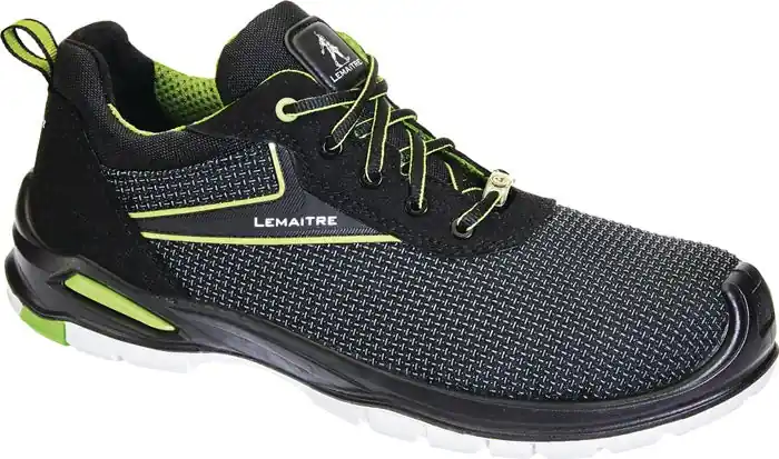 Certifié LEMAITRE Chaussures de sécurité Ringo taille 43 noir/vert ( 8000776426 )