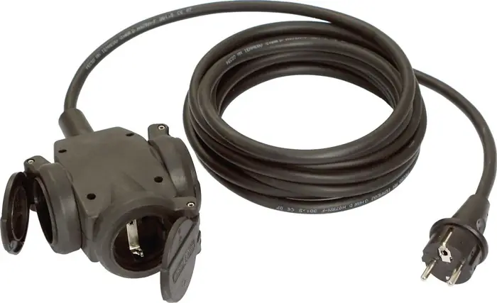 WEINGÄRTNER Rallonge à contact de protection 16 A 230 V 3 x 1,5 mm² ( 4000873791 ) Prix Choc