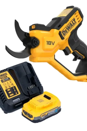 DeWalt DCMPP 568 E1 Elagueur sans fil 18 V 38 mm + 1x batterie Powerstack 1,7 Ah + chargeur Paiement Sécurisé