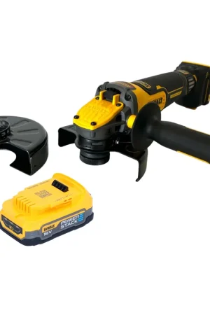 Remise Meuleuse d'angle sur batterie DeWalt DCG 416 VS N 18 V 125 mm sans balais + 1x batterie PowerStack 1,7 Ah - sans chargeur