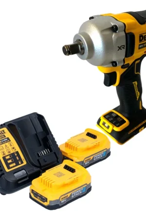 Clé à chocs sans fil DeWalt DCF 891 E2 18 V 1084 Nm 1/2" sans balai + 2x batterie Powerstack 1,7 Ah + chargeur Affaire À Saisir