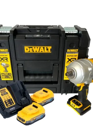 Commander Maintenant DeWalt DCF 961 E2T Clé à choc sans fil 18 V 1632 Nm 1/2'' Brushless + 2x Powerstack batterie 1,7 Ah + chargeur + TSTAK