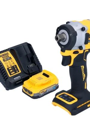 DeWalt DCF 922 E1 Clé à choc sans fil 18 V 406 Nm 1/2'' Brushless + 1x batterie Powerstack 1,7 Ah + chargeur Solde