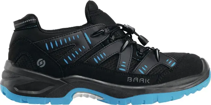 BAAK Chaussures de sécurité Homer taille 44 noir/bleu ( 8002360397 ) Nouveauté
