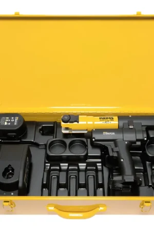Populaire Rems Mini-Press 14 V ACC Batterie presse radiale 22 kN 40 mm ( 578012 R220 ) + 1x batterie 2,5 Ah + chargeur rapide + coffret