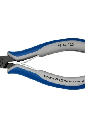 KNIPEX Pince coupante électronique de précision longueur 125 mm forme 4 ( 4000810823 ) Petit Prix