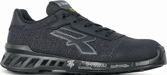 Chaussures de sécurité U.POWER SCOTT taille 43 noir/gris ( 8002411107 ) Dernier Modèle