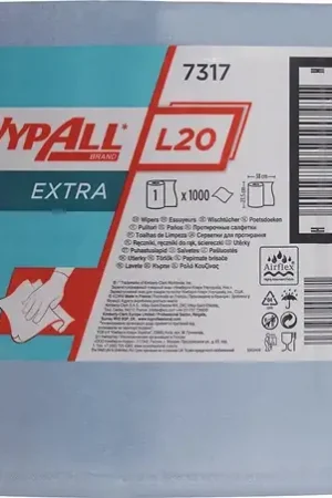 Retour Gratuit KIMBERLY-CLARK lingette WYPALL* L20 EXTRA+ 7317 L380xL235env. mm ( 9000469741 )