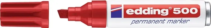 EDDING marqueur permanent 500 rouge (9000487904) Commander Vite