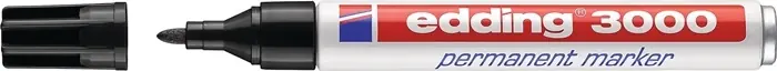 Jusqu'à Épuisement Des Stocks EDDING marqueur permanent 3000 noir (9000487907)