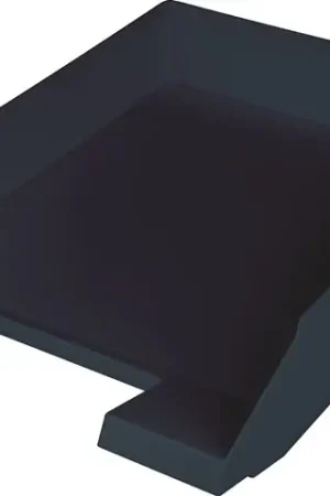 Corbeille à courrier HELIT pour DIN A4-C4 plastique noir ( 9000493459 ) Meilleure Vente