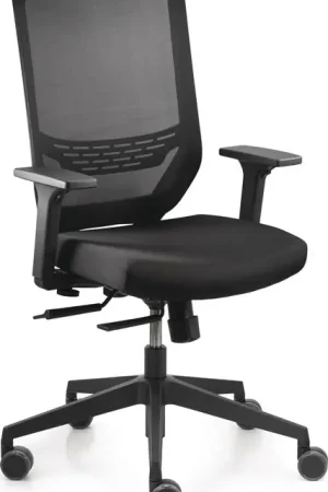 TREND OFFICE chaise de bureau pivotante accoudoirs en maille, réglables en largeur et en hauteur (9103483045) Super Prix