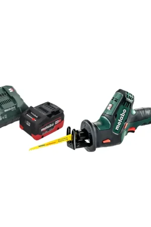 Soldes Metabo SSE 18 LTX Compact Akku Reciprosge Sbelsge 18 V 13 mm + 1x batterie LiHD 5,5 Ah + chargeur