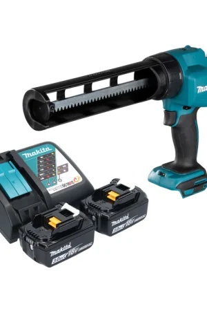 Bon Plan Makita DCG 180 RF Pistolet à cartouche sans fil 18 V + 2x batterie 3,0 Ah + chargeur