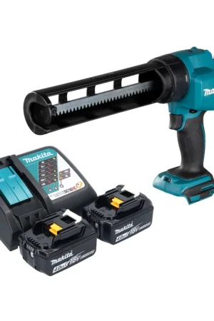 Prix Réduit Makita DCG 180 RM Pistolet à cartouche sans fil 18 V + 2x batterie 4,0 Ah + chargeur