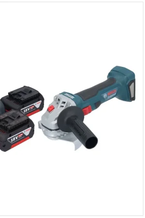 Bosch GWS 18V-7 Professional Meuleuse angulaire sans fil 18 V 125 mm Brushless + 2x batterie 5,0 Ah + chargeur Meilleure Vente