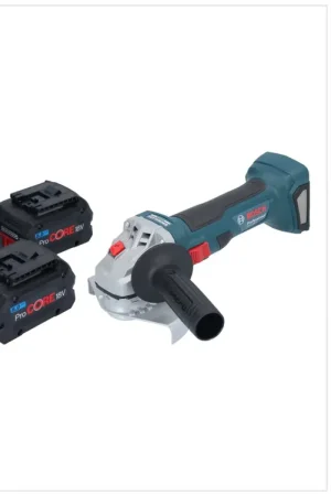 Bosch GWS 18V-7 Professional Meuleuse angulaire sans fil 18 V 125 mm Brushless + 2x batterie ProCORE 8,0 Ah + chargeur Achetez Aujourd'hui