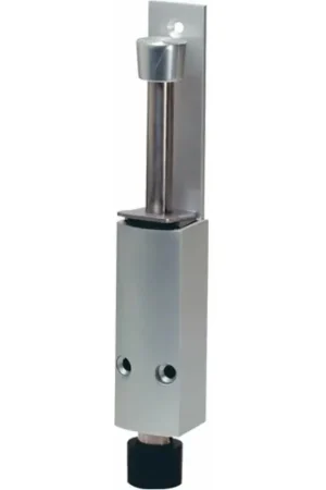 KWS Arrêt de porte 1224.02 Aluminium laqué couleur argent ( 3000258168 ) Pas Cher