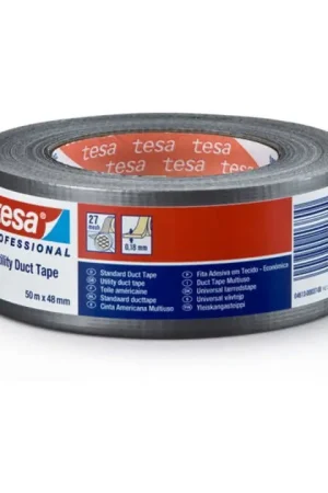 Expédié Aujourd'hui TESA Adhésif toilé Universal duct tape 4613 argent mat ( 3000265371 )