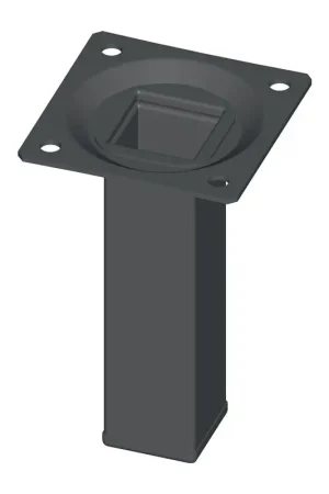 Acheter En Ligne ELEMENT SYSTEM Pied de meuble noir RAL 9005 25 x 25 mm hauteur 800 mm ( 3000271214 )