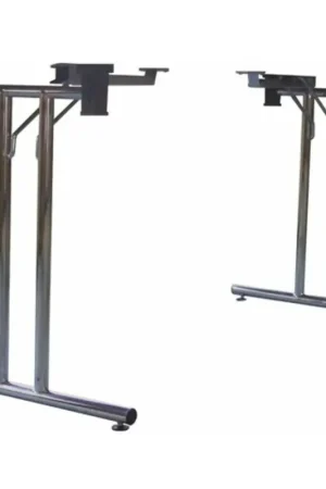 Authentique BMB Piètement de table pliante chromé poli Hauteur 710 - 715 mm ( 3000273127 )