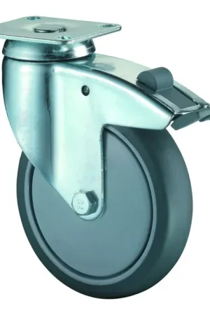 Retour Gratuit BS ROLLEN Roulette orientable avec frein D. de la roue 80 mm cap. charge 80 kg ( 3000275284 )