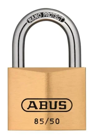 ABUS Cadenas cylindrique 85/50 gl largeur du corps de verrou 50 mm ( 3000280034 ) Haute Qualité