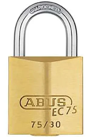 Cadenas à cylindre ABUS 75/30 vs largeur du corps de serrure 30 mm ( 3000280287 ) Soldes