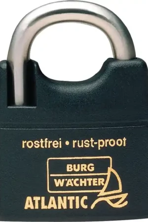 Offre Limitée BURG-WÄCHTER cadenas à cylindre 217 F 30 NI largeur du corps de serrure 30 mm (3324027005)