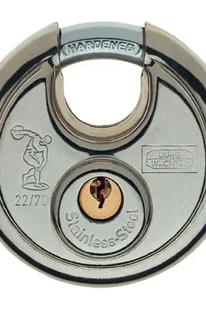 Commander Maintenant BURG-WÄCHTER Cadenas à cylindre 22 70 Largeur du corps de serrure 70 mm ( 3324027022 )
